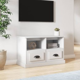 Szafka pod TV, biała, 80x35x50 cm, materiał drewnopochodny Lumarko!