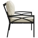 Krzesło ogrodowe z piaskowymi poduszkami, 68x76x79 cm, stal Lumarko!