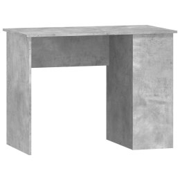 Biurko, szarość betonu, 100x55x75 cm, materiał drewnopochodny Lumarko!