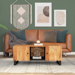Stolik kawowy, 100x54x40 cm, akacja i i materiał drewnopochodny Lumarko!