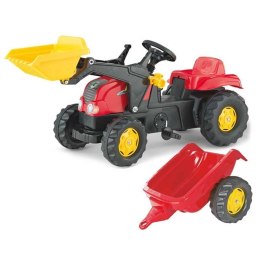 Rolly Toys rollyKid Traktor na pedały z łyżką i przyczepą 2-5 Lat Lumarko!