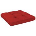 Poduszka na sofę z palet, czerwona, 80x80x10 cm Lumarko!
