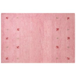 Dywan wełniany 160 x 230 cm różowy YULAFI Lumarko!