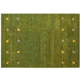 Dywan wełniany 160 x 230 cm zielony YULAFI Lumarko!
