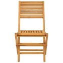 Składane krzesła ogrodowe, 2 szt., 47x62x90 cm, drewno tekowe Lumarko!