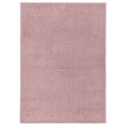 Dywan z krótkim runem, 120 x 170 cm, różowy Lumarko!