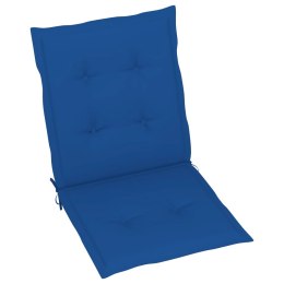 Poduszki na krzesła ogrodowe, 6 szt., kobaltowe, 100x50x3 cm Lumarko!