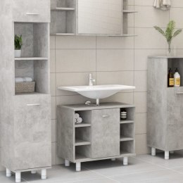 Szafka łazienkowa, szarość betonu, 60x32x53,5 cm, płyta wiórowa Lumarko!