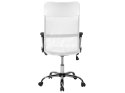 Krzesło biurowe regulowane białe DESIGN Lumarko!