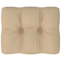 Poduszka na sofę z palet, beżowa, 50x40x10 cm Lumarko!