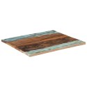  Prostokątny blat stołu 70x80 cm, 25-27 mm, lite drewno z odzysku Lumarko!