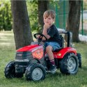 Traktor na Pedały Case Czerwony Duży z Przyczepką od 3 lat Lumarko!