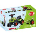 Traktorek Baby Claas Axos 310 Zielony z Przyczepką od 1 roku Lumarko!