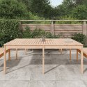 Stół ogrodowy, 203,5x100x76 cm, lite drewno sosnowe Lumarko!