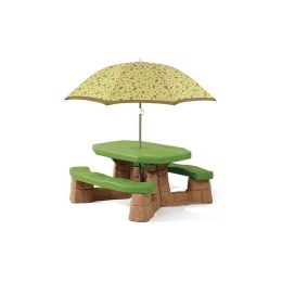 Stół - Stolik piknikowy z parasolem Lumarko!