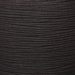 Owalna donica Nature Rib, 35 x 34 cm, czarna, KBLR932 Lumarko