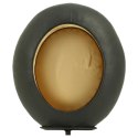 Owalny świecznik w formie jaja na stojaku, 21x9x32,5 cm Lumarko