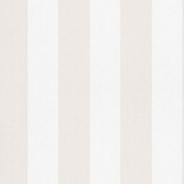 Tapeta Stripes, beżowe i białe pasy Lumarko