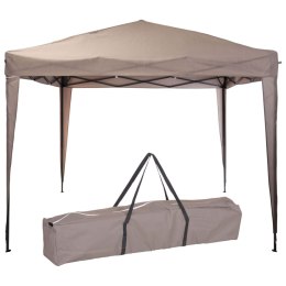 Namiot imprezowy Easy-Up, 300x300x245 cm, kolor taupe Lumarko