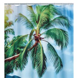 Zasłona prysznicowa Palm Beach, 180 x 200 cm Lumarko
