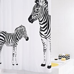 Zasłona prysznicowa Zebra, 180 x 200 cm Lumarko