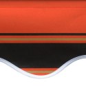 Tkanina do markizy, pomarańczowo-brązowa, 350 x 250 cm Lumarko