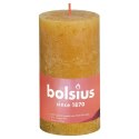 Bolsius Rustykalne świece pieńkowe Shine, 4 szt., 130x68 mm, miodowe Lumarko!