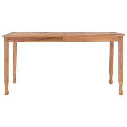 Stół ogrodowy, 150x90x75 cm, lite drewno tekowe Lumarko!