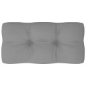 VidaXL Poduszka na sofę z palet, szara, 80x40x10 cm