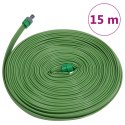 VidaXL 3-tubowy wąż zraszający, zielony, 15 m, PVC
