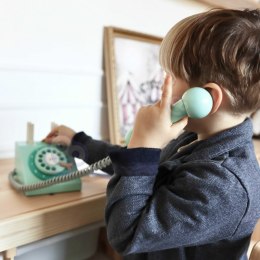 CLASSIC WORLD Klasyczny Drewniany Telefon dla Dzieci 4 el. Lumarko!