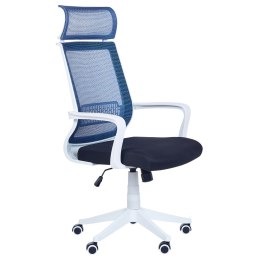 Krzesło biurowe regulowane niebieskie LEADER Lumarko!