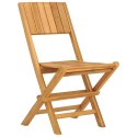 VidaXL Składane krzesła ogrodowe, 2 szt., 47x61x90 cm, drewno tekowe