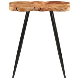 Stolik barowy z bala, 90x54x105 cm, lite drewno akacjowe Lumarko!