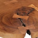 VidaXL Stolik barowy z bala, Ø53x105 cm, lite drewno akacjowe