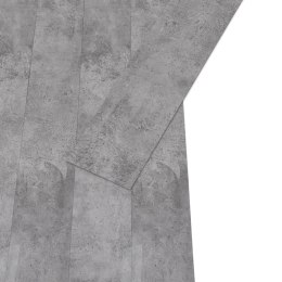 VidaXL Panele podłogowe PVC, 5,02 m², 2 mm, samoprzylepne, cementowe