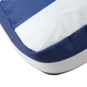 Poduszki na palety, 2 szt., niebiesko-białe paski, Oxford Lumarko!