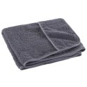 VidaXL Ręczniki plażowe, 2 szt., antracytowe, 75x200 cm, 400 g/m²