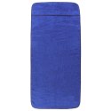 VidaXL Ręczniki plażowe, 2 szt., niebieskie, 60x135 cm, 400 g/m²