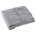 VidaXL Ręczniki plażowe, 4 szt., szare, 60x135 cm, tkanina, 400 g/m²