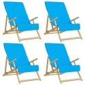 Ręczniki plażowe, 4 szt., turkusowe, 60x135 cm, 400 g/m² Lumarko!