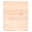 Półka, 40x50x4 cm, surowe lite drewno dębowe Lumarko!