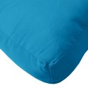  Poduszka na sofę z palet, niebieska, 58x58x10 cm Lumarko!