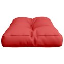 Poduszka na siedzisko z palet, czerwona, 70x40x10 cm, tkanina Lumarko!