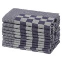 Ręczniki kuchenne, 20 szt., niebiesko-białe, 50x70 cm, bawełna Lumarko!