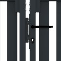 VidaXL Dwuskrzydłowa brama ogrodzeniowa, stal, 306x200 cm, antracytowa