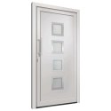 Drzwi wejściowe zewnętrzne, białe, 108 x 208 cm Lumarko!