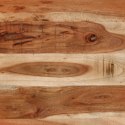 Stolik kawowy, Ø52x30 cm, lite drewno akacjowe