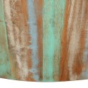 Stolik kawowy, Ø52x30 cm, lite drewno z odzysku
