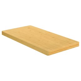 VidaXL Blat do stołu, 50x100x4 cm, bambusowy
